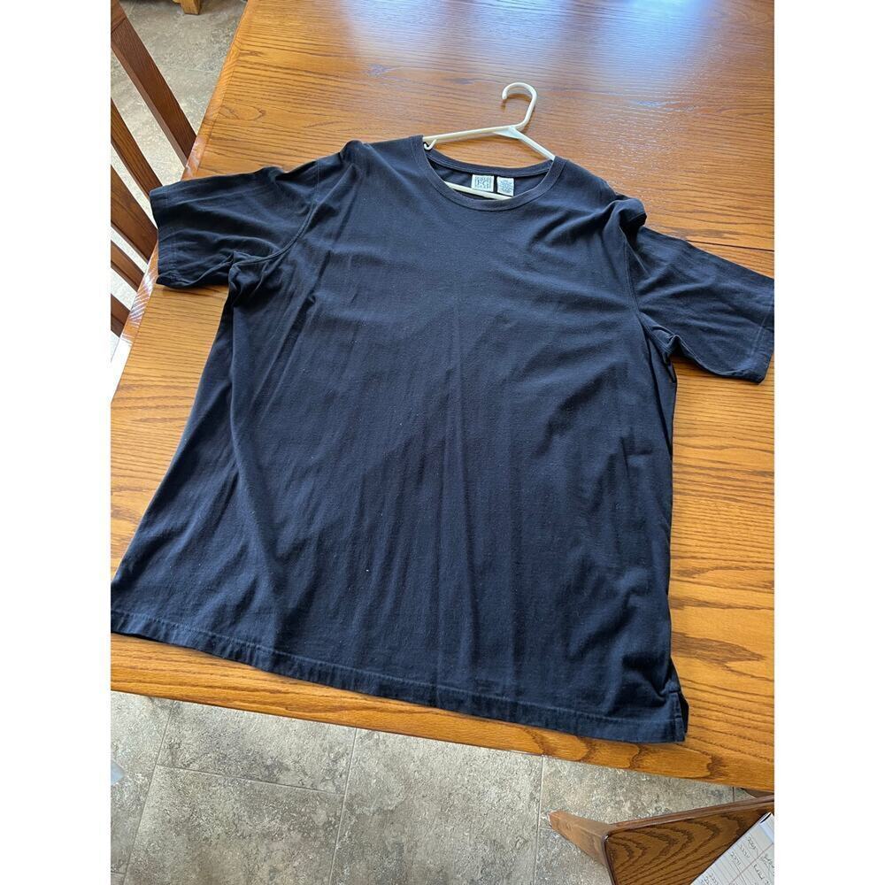 Field Gear crewneck, short sleeve black T-shirt, men's sized XXL